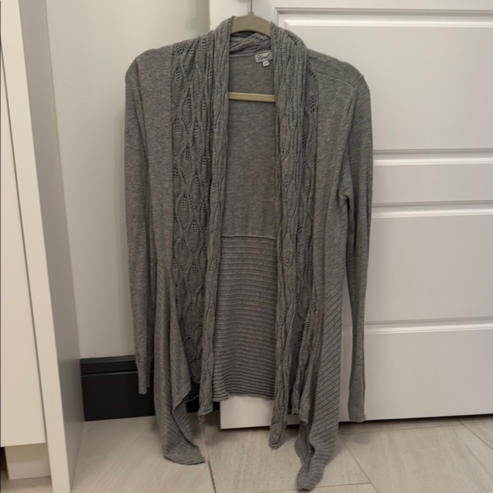 Kismet flowy cardigan with crochet detail